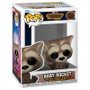 Funko Figura POP Marvel Guardianes de la Galaxia 3 Baby Rocket Vinilo 9cm