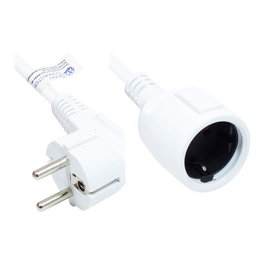 GoodConnections Extensión de cable de alimentación Alcasa P0102-W030 Blanco 3m