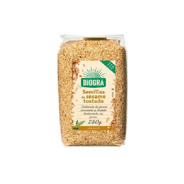 Biográ Sésamo Tostado Bio 250g Biográ Sésamo Tostado Bio 250g