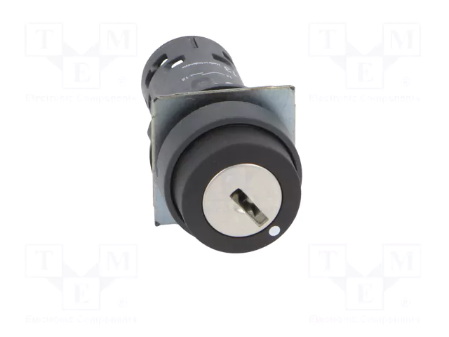 SCHNEIDER ELECTRIC Harmony XB7 XB7NG21 Interruptor rotativo con llave negro