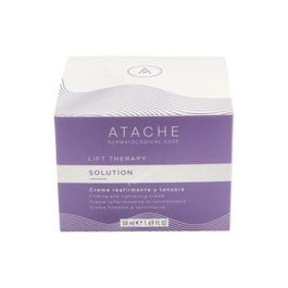 ATACHE Lift Therapy Solution Crema Reafirmante Facial 50M con efecto filler antiarrugas y reducción de flacidez para rostro y cuello