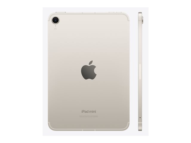 Apple iPad mini (2024) Wi-Fi + Cellular, Pantalla Liquid Retina de 8.3 Pulgadas, Chip A17 Pro, 512 GB, Color Estrellado