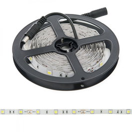 Tira de LED SMD5050 12V 36W 2.100Lm 6000K Blanco Frío 5m x 150 LEDs