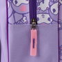 Hello Kitty Kuromi Mochila Infantil Trolley 3D 25x30x12 cm, Color Púrpura, 3 años