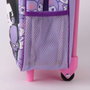 Hello Kitty Kuromi Mochila Infantil Trolley 3D 25x30x12 cm, Color Púrpura, 3 años