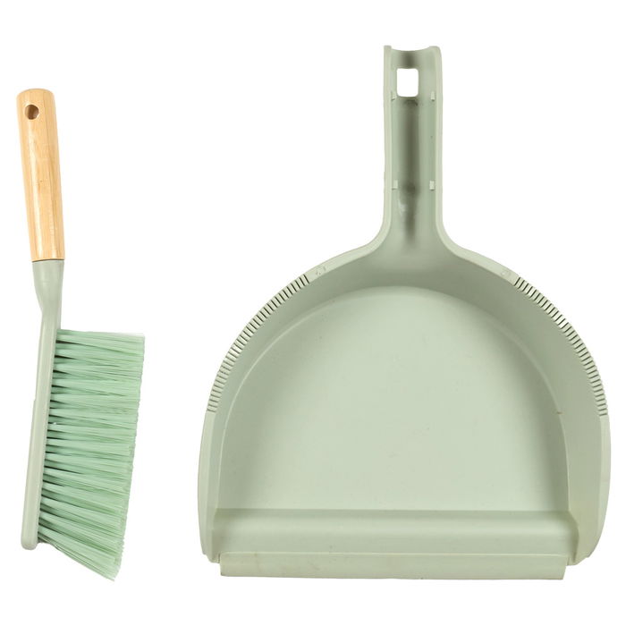 Cepillo y Recogedor Bambú Polipropileno