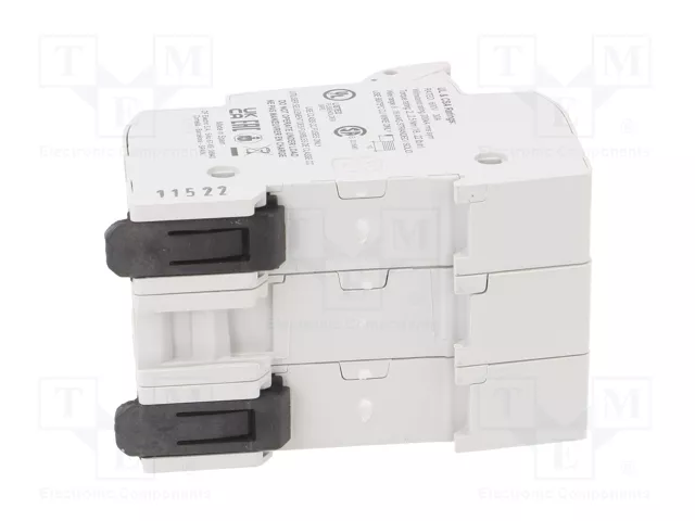 DF ELECTRIC Portafusibles PMX de 3 polos para raíl DIN