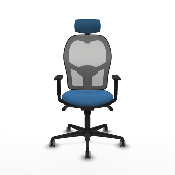 PIQUERAS Y CRESPO Silla de oficina Jorquera Azul claro y Gris PIQUERAS Y CRESPO Silla de oficina Jorquera Azul claro y Gris