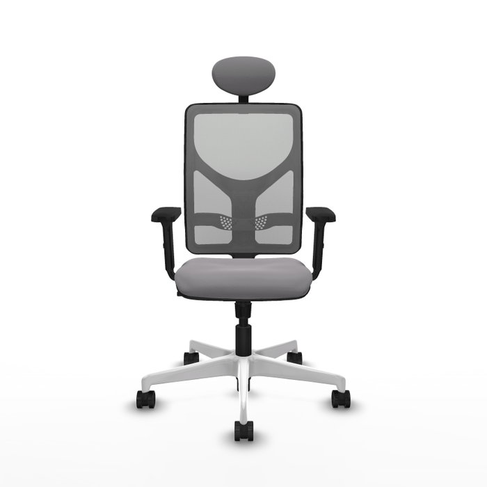 PIQUERAS Y CRESPO Silla de oficina Motilla Gris con mecanismo Sincro PIQUERAS Y CRESPO Silla de oficina Motilla Gris con mecanismo Sincro