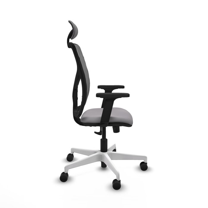 PIQUERAS Y CRESPO Silla de oficina Motilla Gris con mecanismo Sincro PIQUERAS Y CRESPO Silla de oficina Motilla Gris con mecanismo Sincro