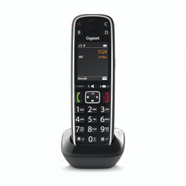 Gigaset E720HX Teléfono DECT/analógico Inalámbrico Negro