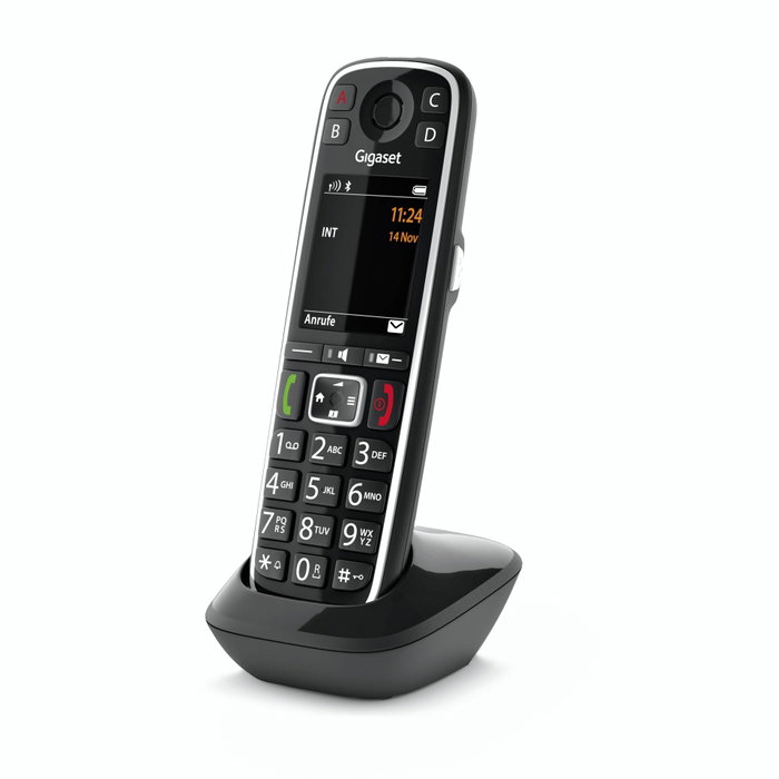 Gigaset E720HX Teléfono DECT/analógico Inalámbrico Negro