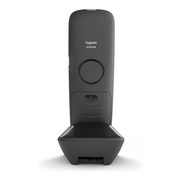 Gigaset E720HX Teléfono DECT/Analógico Inalámbrico con Manos Libres, Identificador de Llamadas, SMS y Color Negro Gigaset E720HX Teléfono DECT/Analógico Inalámbrico con Manos Libres, Identificador de Llamadas, SMS y Color Negro