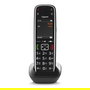 Gigaset E720HX Teléfono DECT/Analógico Inalámbrico con Manos Libres, Identificador de Llamadas, SMS y Color Negro