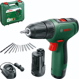 Bosch EasyDrill 1200 Taladro inalámbrico 12V con 2 baterías de 1,5Ah