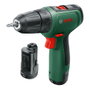 Bosch EasyDrill 1200 Taladro de Pistola Inalámbrico 12V 2 Baterías 1.5Ah Cargador