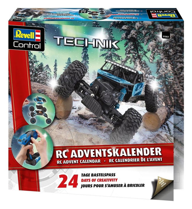 Revell Calendario de Adviento RC Crawler 28 cm Revell Calendario de Adviento RC Crawler 28 cm