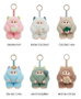 Dreame Mart Giggle Monster Llaveros de Peluche 11 cm Marshmallow Dreams Exspositor