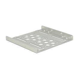 DeLOCK Marco de instalación de aluminio 2.5 a 3.5 pulgadas plata