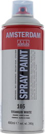 Amsterdam Spraypaint Blanco de Titanio 105 400 ml