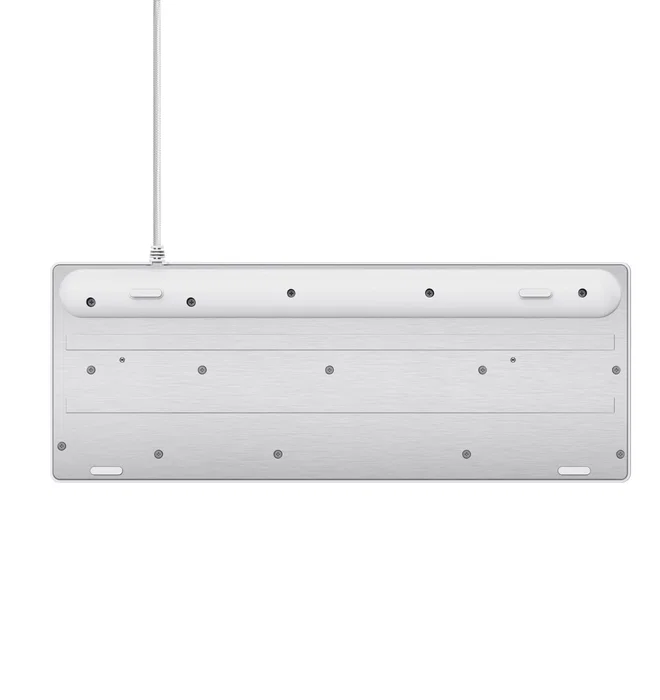 Trust GXT 833W Thado Teclado Gaming TKL Tenkeyless 87 Teclas USB Retroiluminación LED RGB Multicolor Blanco QWERTY Español