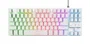 Trust GXT 833W Thado Teclado Gaming TKL Tenkeyless 87 Teclas USB Retroiluminación LED RGB Multicolor Blanco QWERTY Español