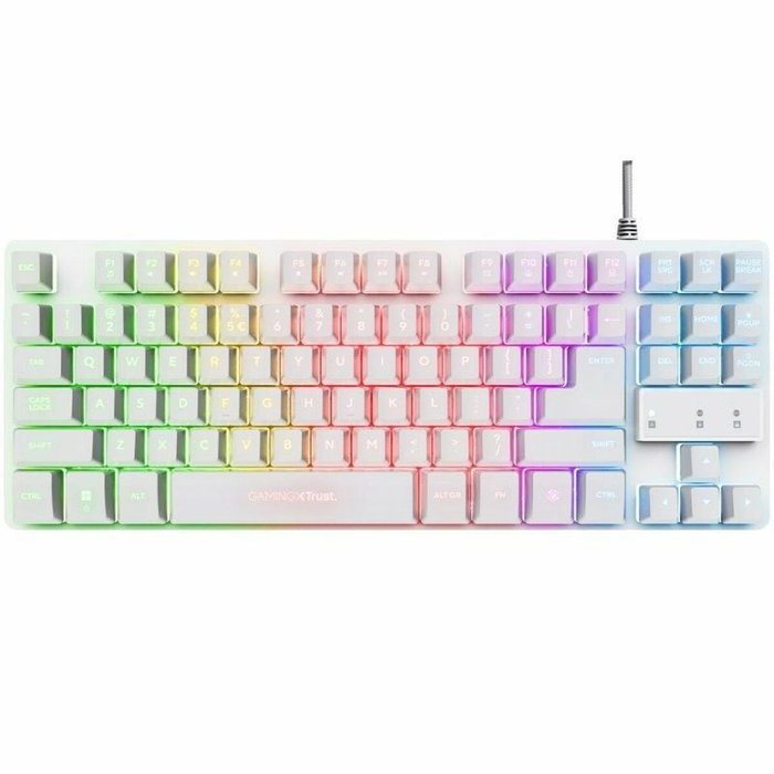 Trust GXT 833W Thado TKL Blanco Trust GXT 833W Thado TKL Blanco