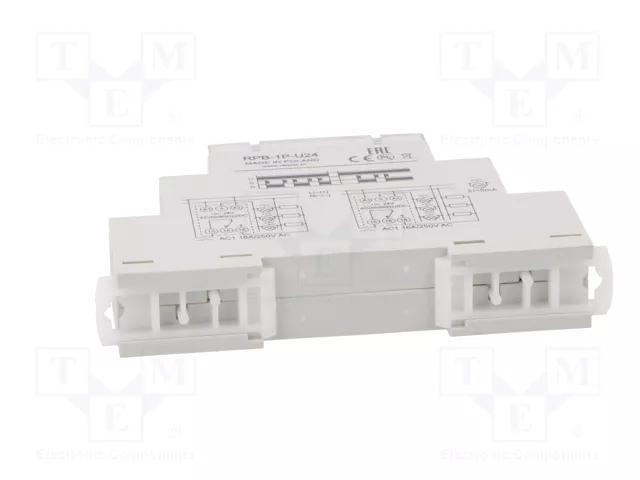 RELPOL RPB-1P-U24 Relé de instalación biestable 24V AC/DC