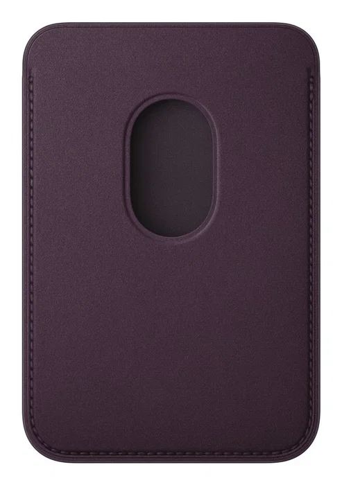 Apple Cartera MagSafe de tejido fino FineWoven compatible con iPhone 14 a 16, Blackberry