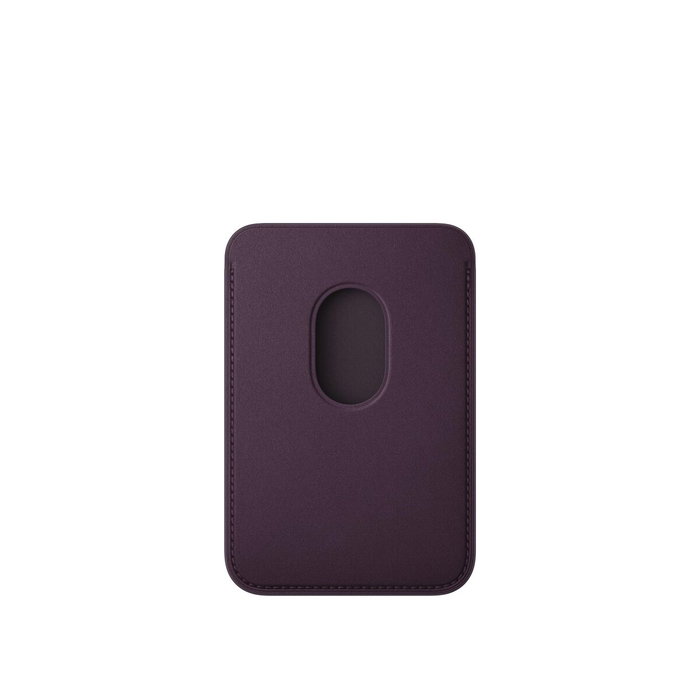 Apple Cartera de tejido fino para iPhone con MagSafe - Blackberry Apple Cartera de tejido fino para iPhone con MagSafe - Blackberry