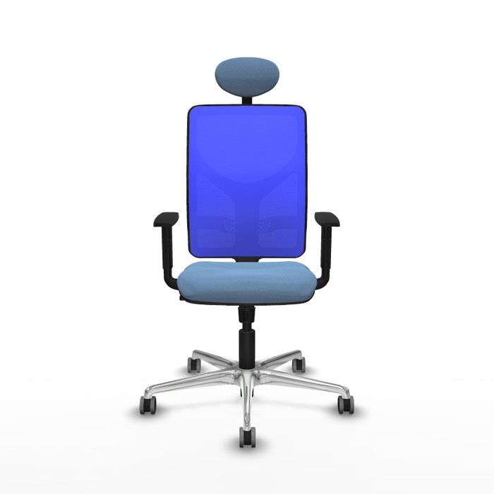 PIQUERAS Y CRESPO Silla de oficina Motilla con mecanismo Sincro, Azul cielo PIQUERAS Y CRESPO Silla de oficina Motilla con mecanismo Sincro, Azul cielo