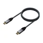 Aisens Cable USB 3.2 Gen2x2 de 2m, 100W, 20Gbps, Gris