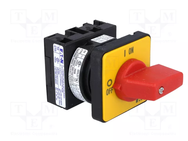 EATON ELECTRIC Interruptor de levas de emergencia T0-1-102/E-RT 20A 2 posiciones