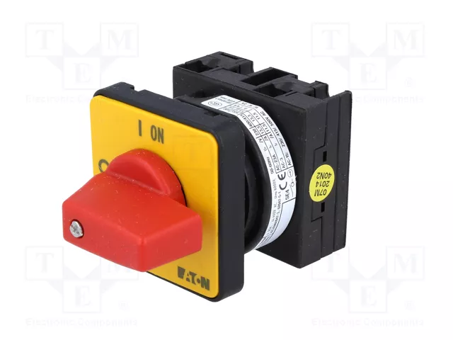 EATON ELECTRIC Interruptor de levas de emergencia T0-1-102/E-RT 20A 2 posiciones