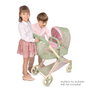 Decuevas Coche de Muñeca 3x1 Plegable Botanic con Bolso