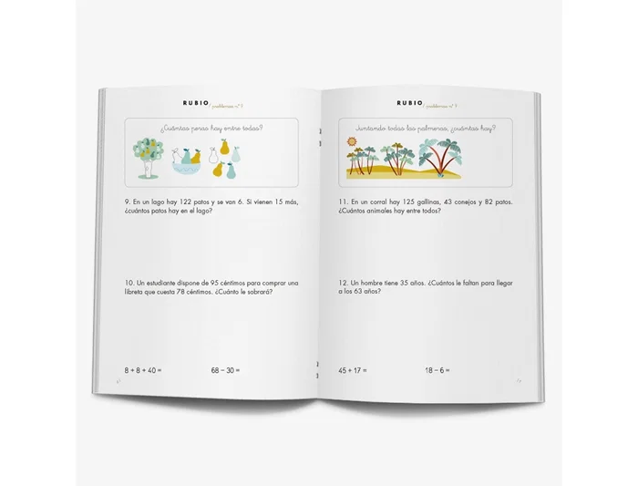 Rubio Cuaderno problemas nº 9 para el desarrollo intelectual del alumno
