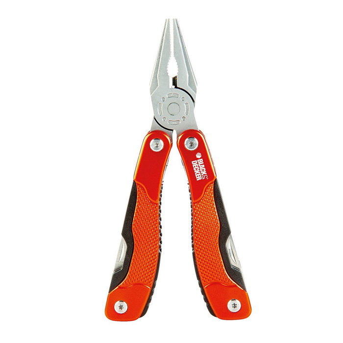 Black+Decker Multiherramienta 12 en 1 Metal / naranja