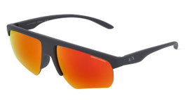 Armani Exchange AX4123S-82946Q Gafas de sol para hombre con cristal rojo