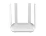 Keenetic Challenger KN-3910 Router inalámbrico Mesh Wi-Fi 6 AX3000 con 2 Puertos Ethernet 2.5 Gigabit, Doble Banda (2.4GHz/5GHz), Gris y Blanco