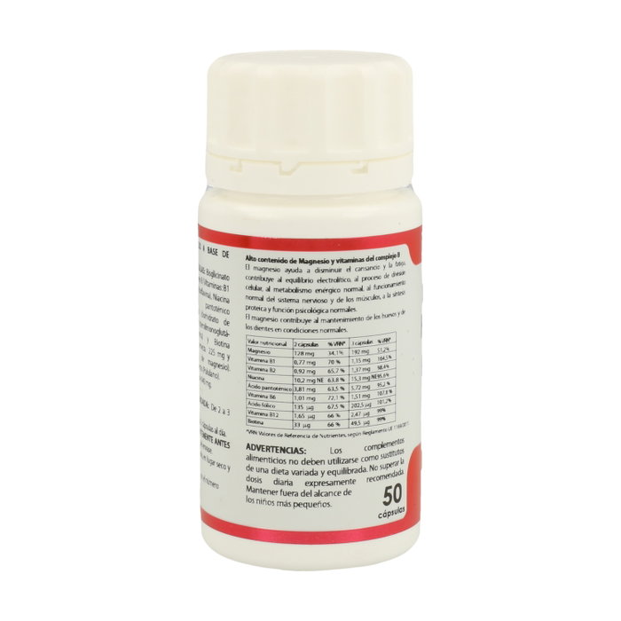 Equisalud Holomega Magnesio Bisglicinato con Vitaminas Complejo B, 50 cápsulas Equisalud Holomega Magnesio Bisglicinato con Vitaminas Complejo B, 50 cápsulas
