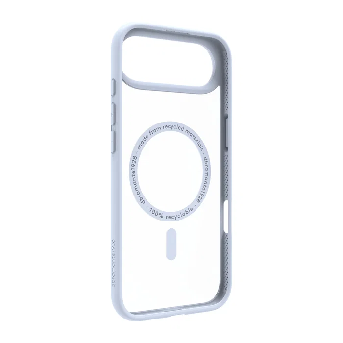 Apple iPhone 17 Air - Funda protectora resistente a impactos Azul con carga inalámbrica - Grenen MS