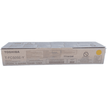 Toshiba T-FC505EY / 6AJ00000293 Cartucho de Tóner Color Amarillo para Impresora Toshiba T-FC505EY / 6AJ00000293 Cartucho de Tóner Color Amarillo para Impresora