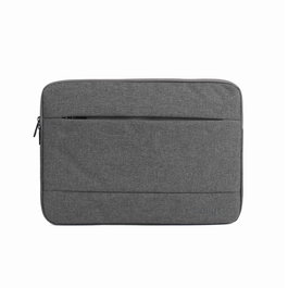 Celly NOMADSLEEVE15GR Funda para Portátil de 40,6 cm (16") Gris - Incluye Compartimento para Tableta - Resistente al Polvo, Rayones y Salpicaduras