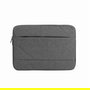 Celly NOMADSLEEVE15GR Funda para Portátil de 40,6 cm (16") Gris - Incluye Compartimento para Tableta - Resistente al Polvo, Rayones y Salpicaduras