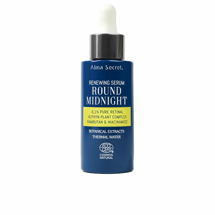 Alma Secret ROUND MIDNIGHT sérum con retinal puro 0,1% 30 ml Alma Secret ROUND MIDNIGHT sérum con retinal puro 0,1% 30 ml