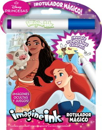 Disney Libros, Princesas. Rotulador mágico 3 - DISNEY LIBROS