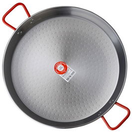 Garcima Paellera Pulida 16 Raciones Diámetro 55 Cm Acero Pulido 4 Unidades