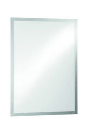 Marco Durable Magnetico Autoadhesivo Duraframe A4 Plateado Bolsa De 2