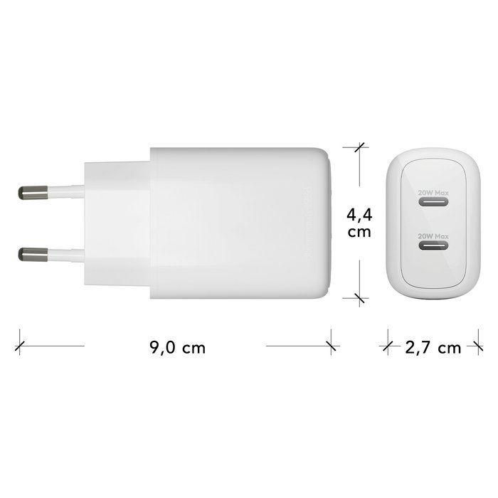 dbramante RE-CHARGE EU Wall Charger 2