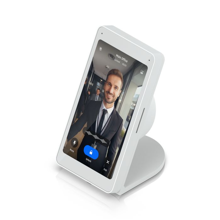 Ubiquiti Puesto UACC-Intercom-Viewer-TS para UniFi Intercom Blanco
